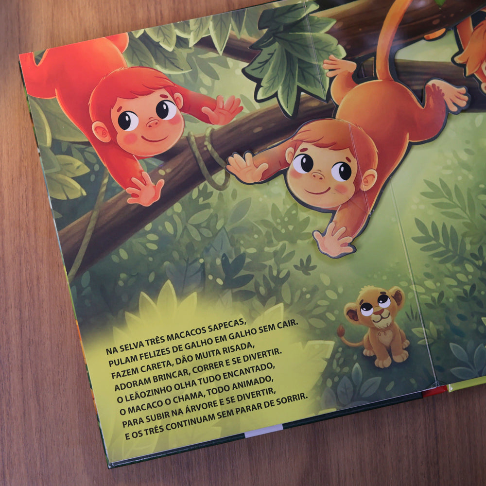 Aventuras na Selva |  Livro Pop-Up
