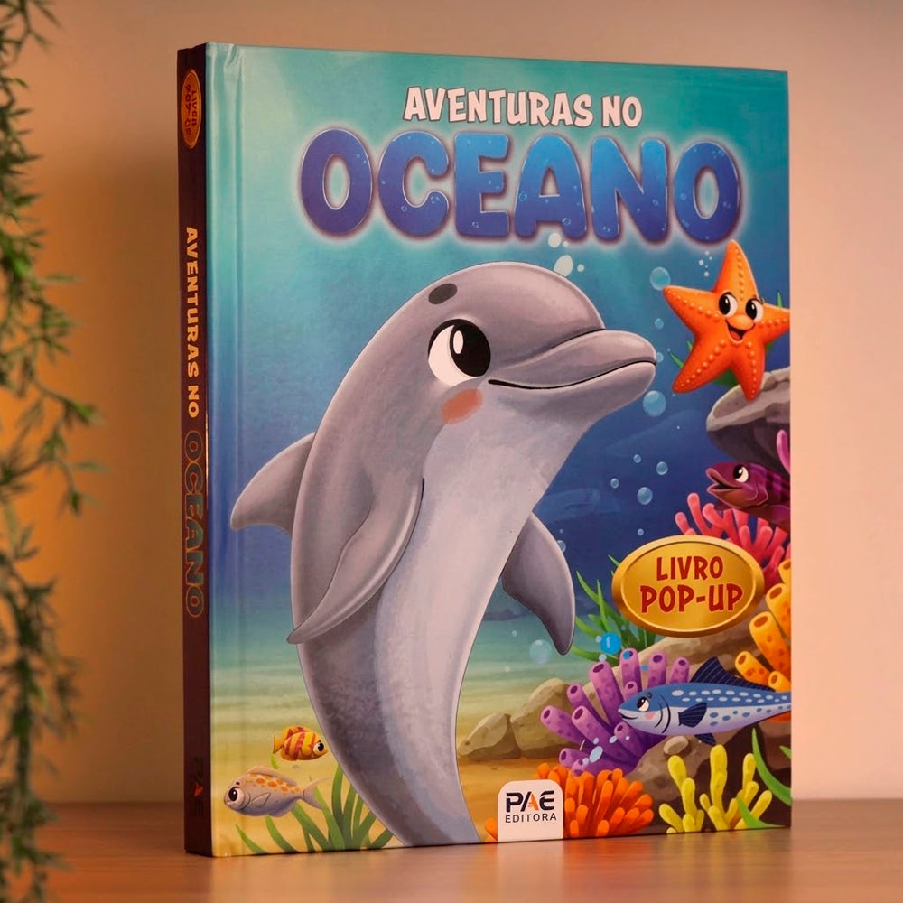 Aventuras no Oceano |  Livro Pop-Up