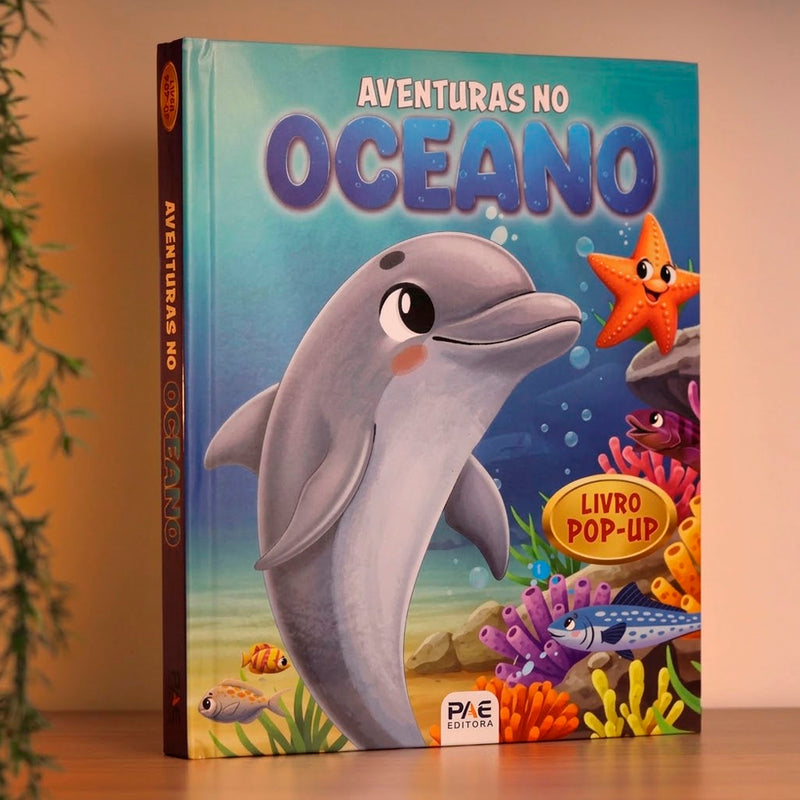 Aventuras no Oceano |  Livro Pop-Up