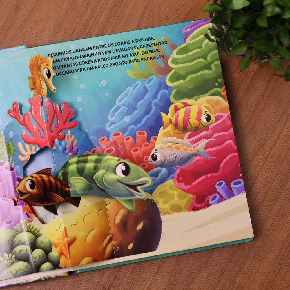 Aventuras no Oceano |  Livro Pop-Up