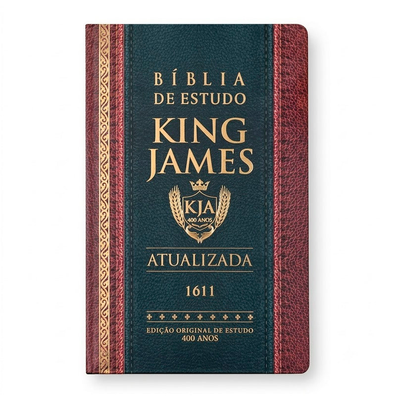 Bíblia de Estudo King James Atualizada |  Full Collor | Capa Dura
