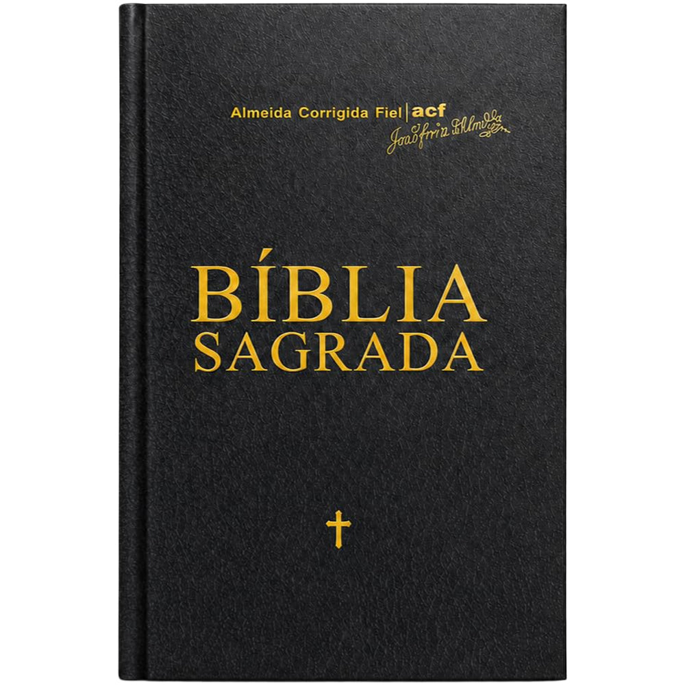 Bíblia Sagrada | ACF | Preto e Dourada