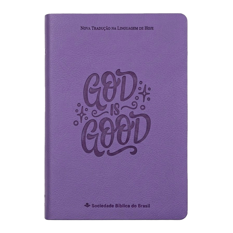 Bíblia Sagrada God Is Good | NTLH | Capa Lavanda