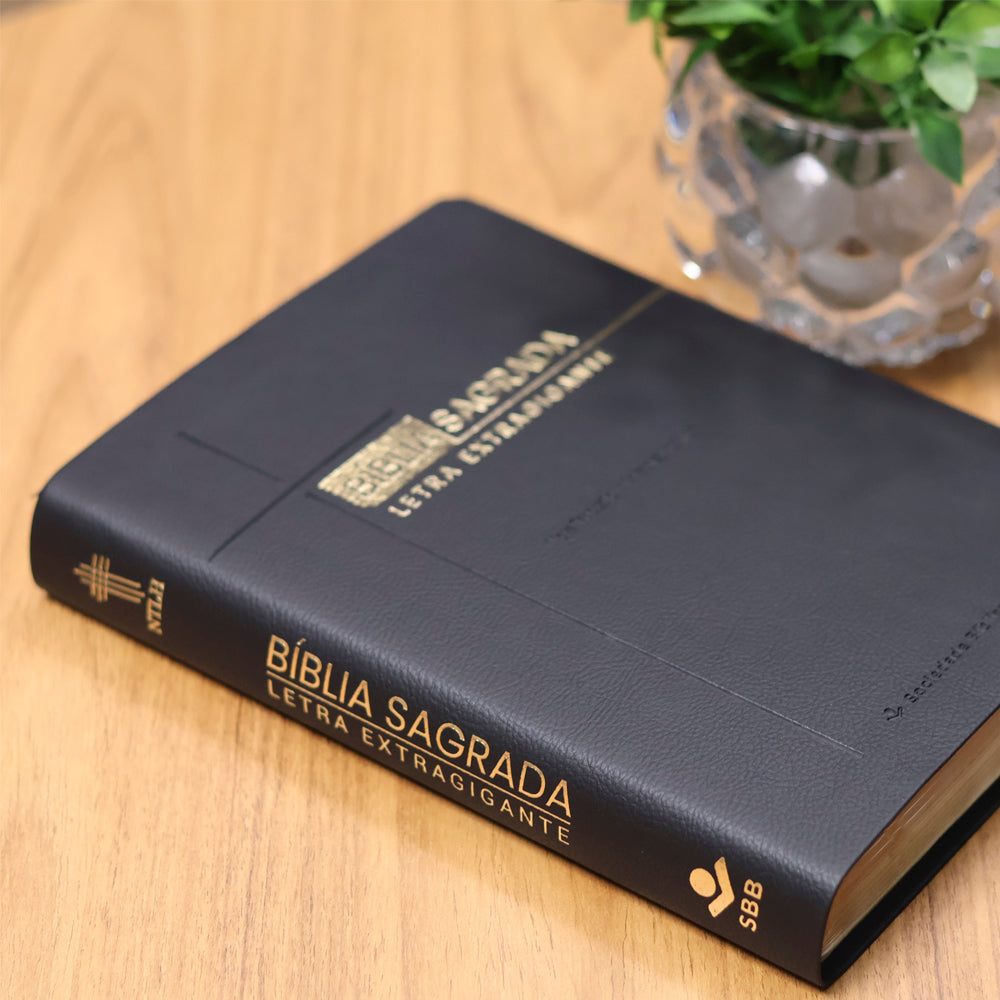 Bíblia Sagrada | NTLH | Letra Extragigante | Com Índice | Capa Preta