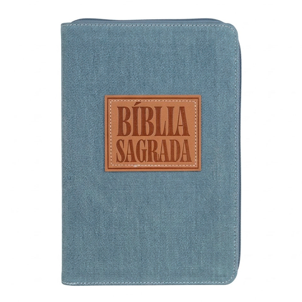 Bíblia Sagrada Slim | ACF | Leitura Perfeita | Capa Jeans