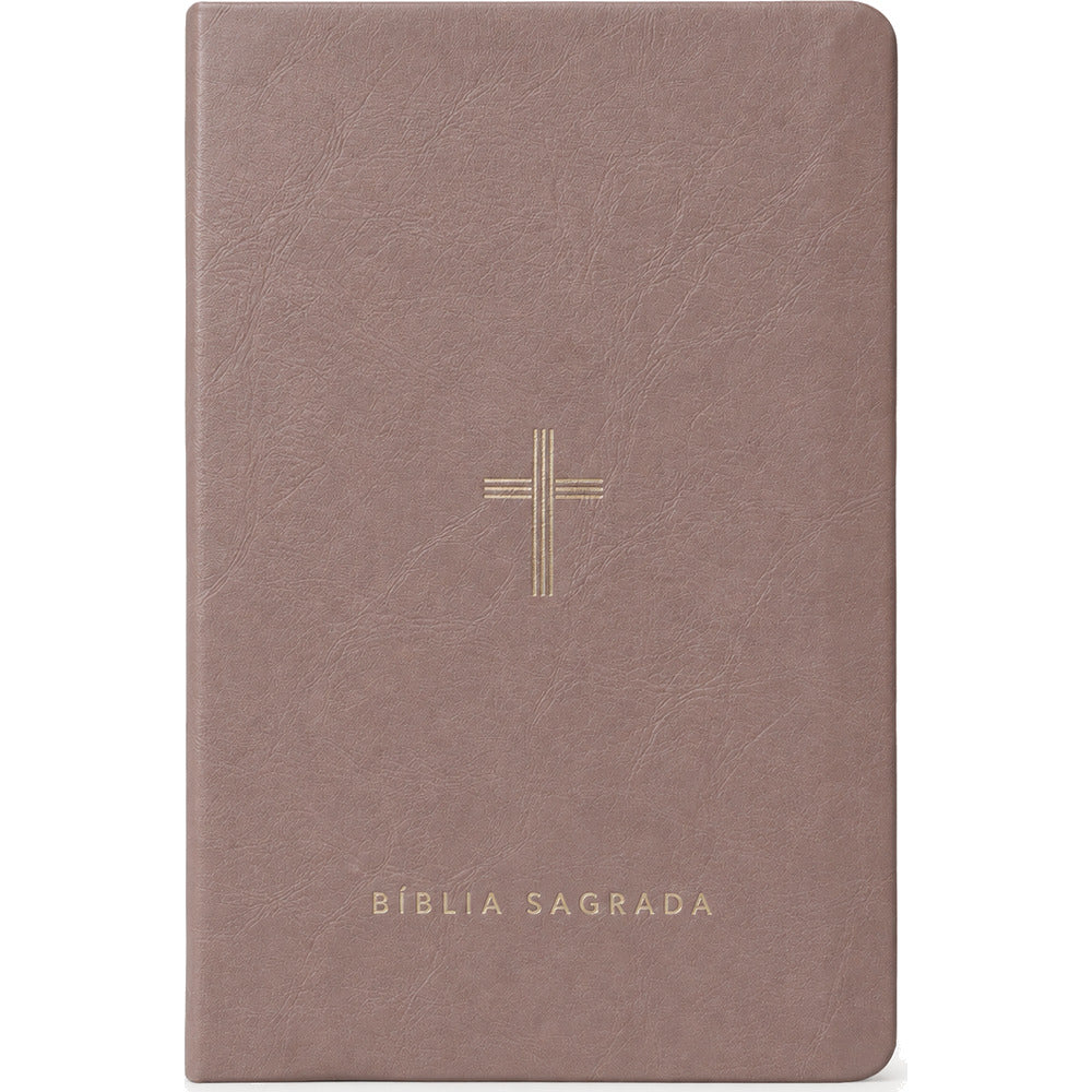 Bíblia Slim NVT | Poder da Cruz | Capa Luxo Fendi