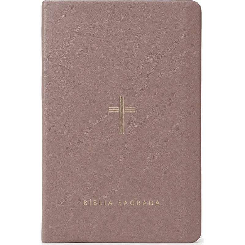 Bíblia Slim NVT | Poder da Cruz | Capa Luxo Fendi