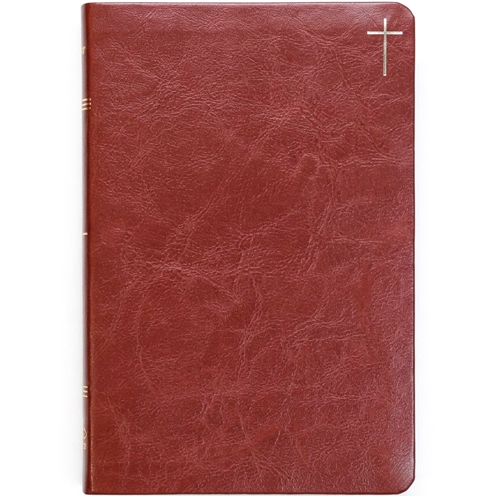 Bíblia Slim NVI | Poder da Cruz | Capa Luxo Marrom