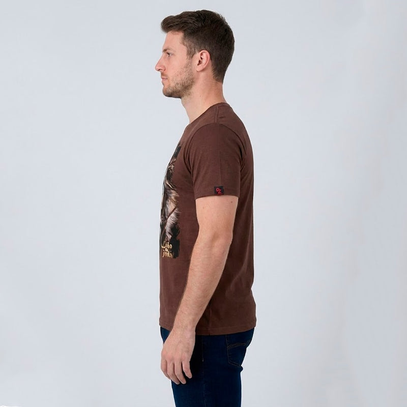Camiseta Marrom | Leão de Judá | P