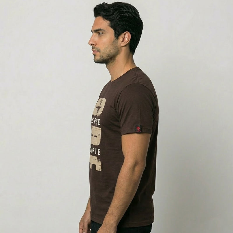 Camiseta Marrom | Ore, Espere, Confie | P
