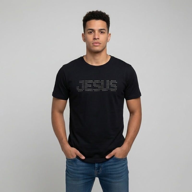 Camiseta Preta | Jesus | P
