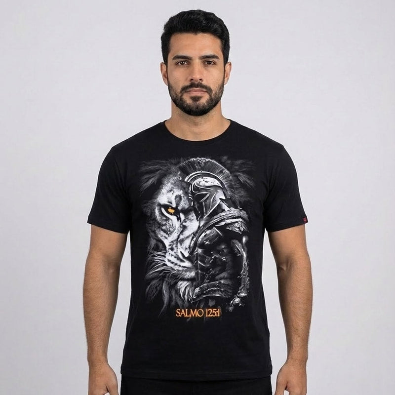 Camiseta Preta | Salmo 125:1 | P