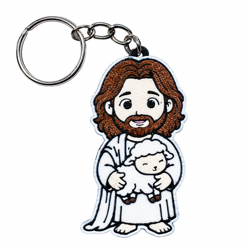 Chaveiro 3D | Jesus e a Ovelha