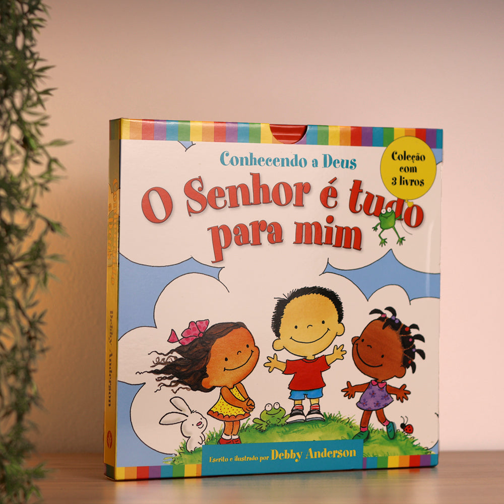 Conhecendo a Deus | O Senhor é Tudo Para Mim | Box Com 3 livros