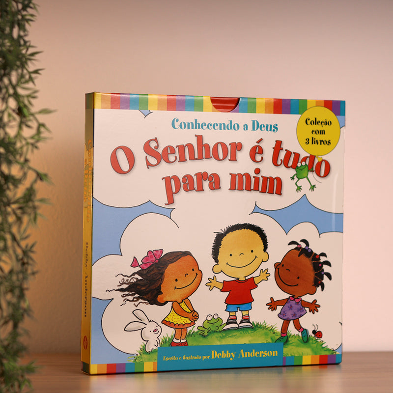Conhecendo a Deus | O Senhor é Tudo Para Mim | Box Com 3 livros