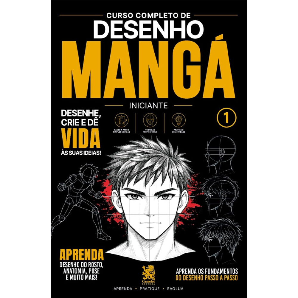 Curso Completo de Desenho Mangá 1 | Iniciante