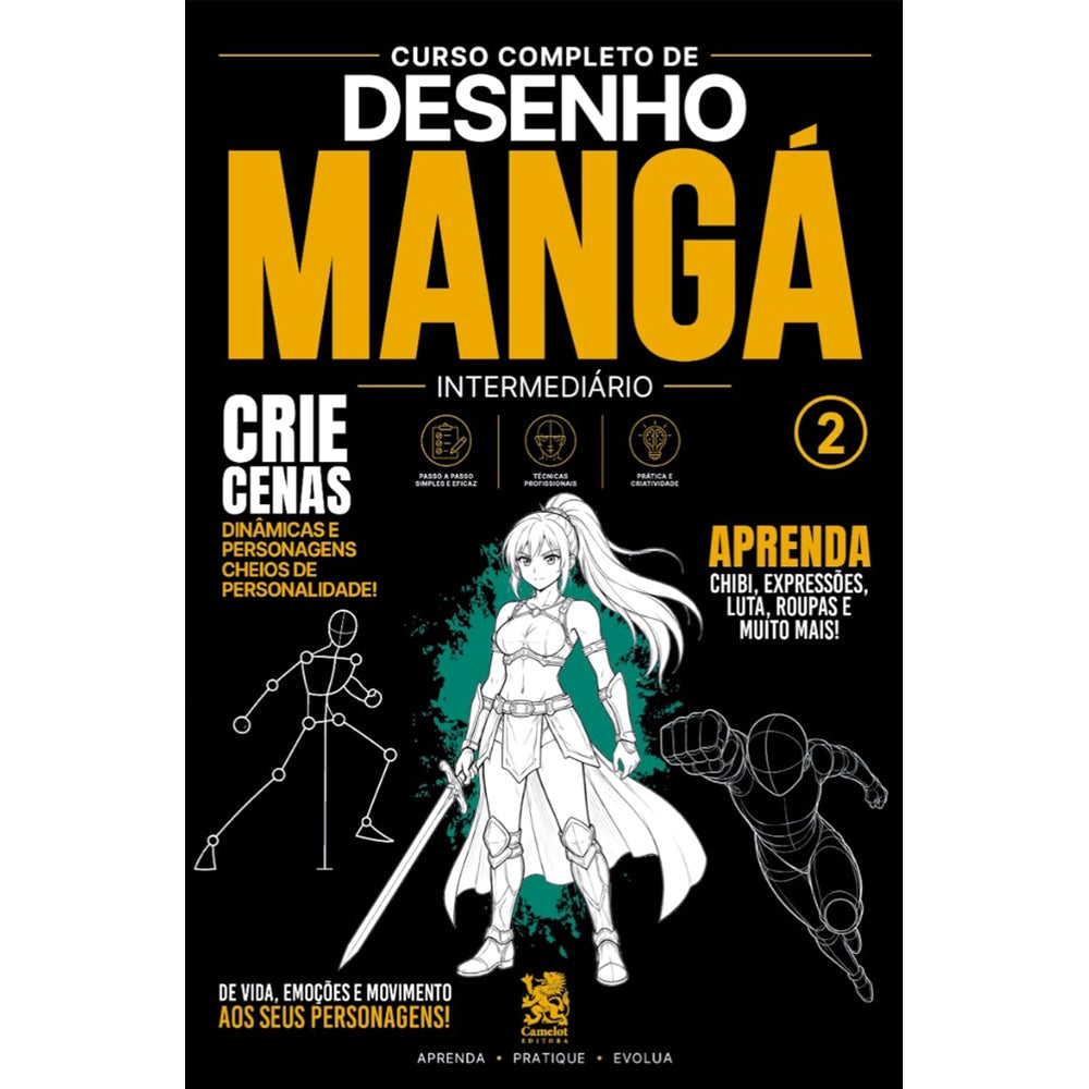 Curso Completo de Desenho Mangá 2 | Intermediário