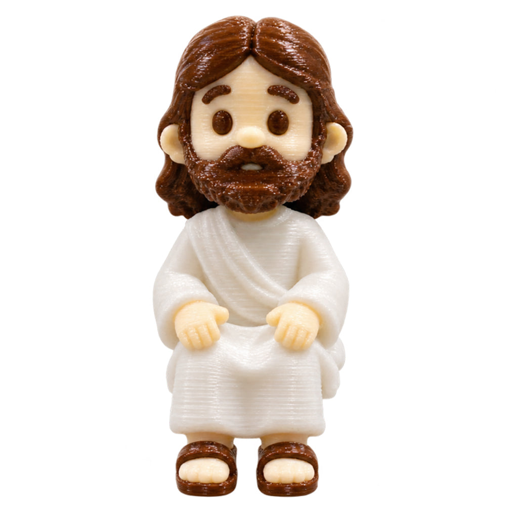 Decoração 3D | Mini Jesus Sentado