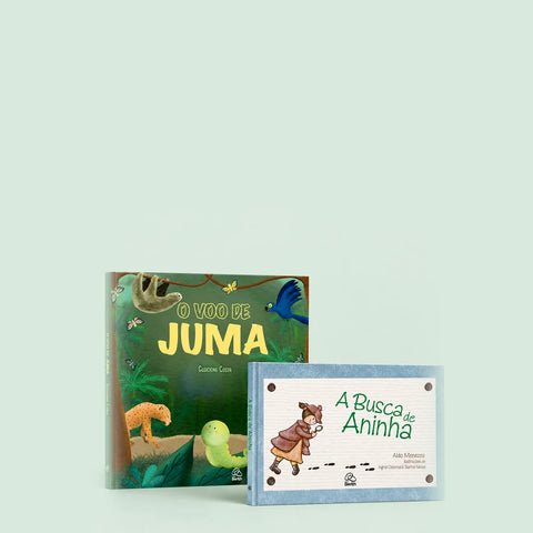 Livros infantis O Voo de Juma e A Busca de Aninha