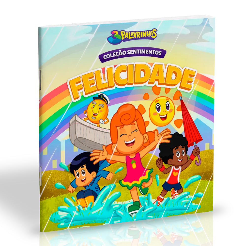 Felicidade | Coleção Sentimentos | 3 Palavrinhas