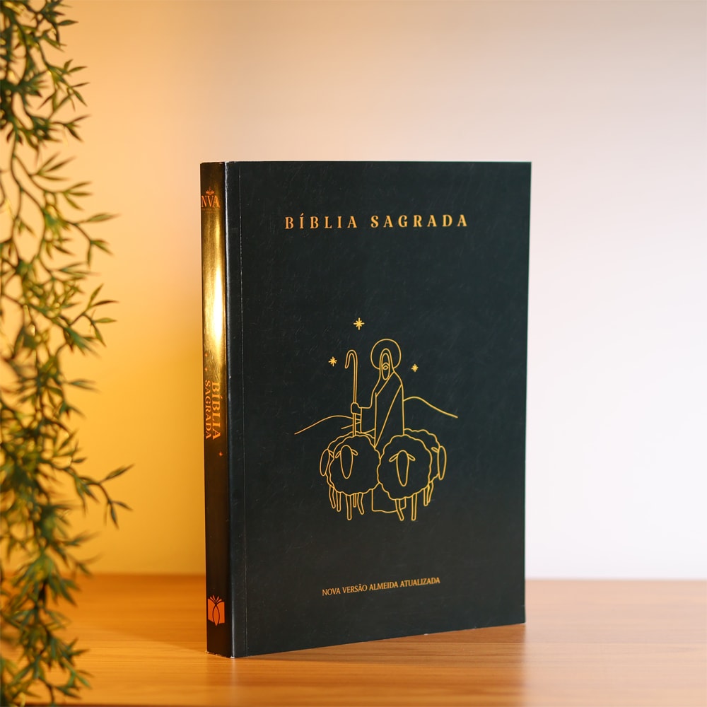 Kit 10 Bíblias Sagrada Bom Pastor | NVA | Capa Brochura · foto 2