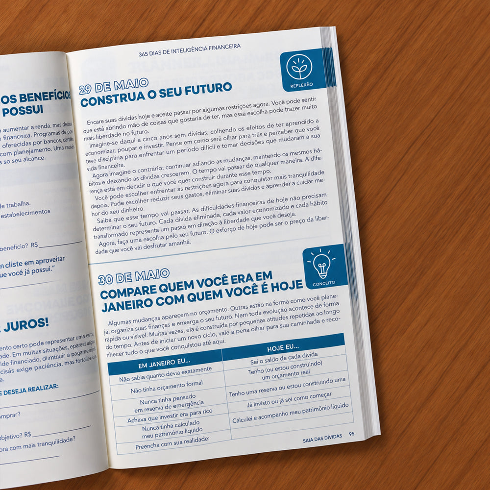 Capa de 365 Dias de Inteligência Financeira | Paulo Houch — item do Kit 365 Dias de Inteligência Financeira | Paulo Houch + Devocional 365 Dias de Sabedoria · foto 6