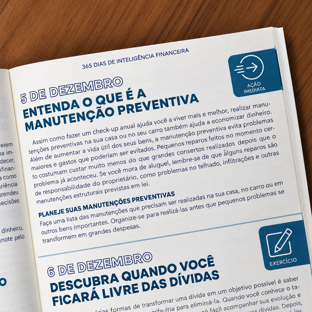 Capa de 365 Dias de Inteligência Financeira | Paulo Houch — item do Kit 365 Dias de Inteligência Financeira | Paulo Houch + Devocional 365 Dias de Sabedoria · foto 7