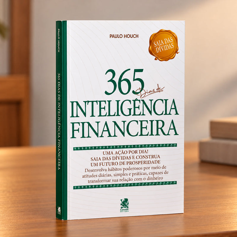 Capa de 365 Dias de Inteligência Financeira | Paulo Houch — item do Kit 365 Dias de Inteligência Financeira | Paulo Houch + O Segredo dos Homens Mais Ricos da Bíblia | Magno Paganelli · foto 2