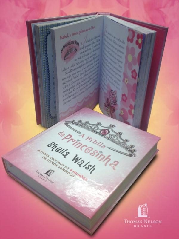 Capa de A Bíblia da Princesinha | Sheila Walsh — item do Kit A Bíblia da Princesinha + Bíblia Devocional da Princesinha + Devocional Boa Noite Princesinha | Sheila Walsh · foto 5