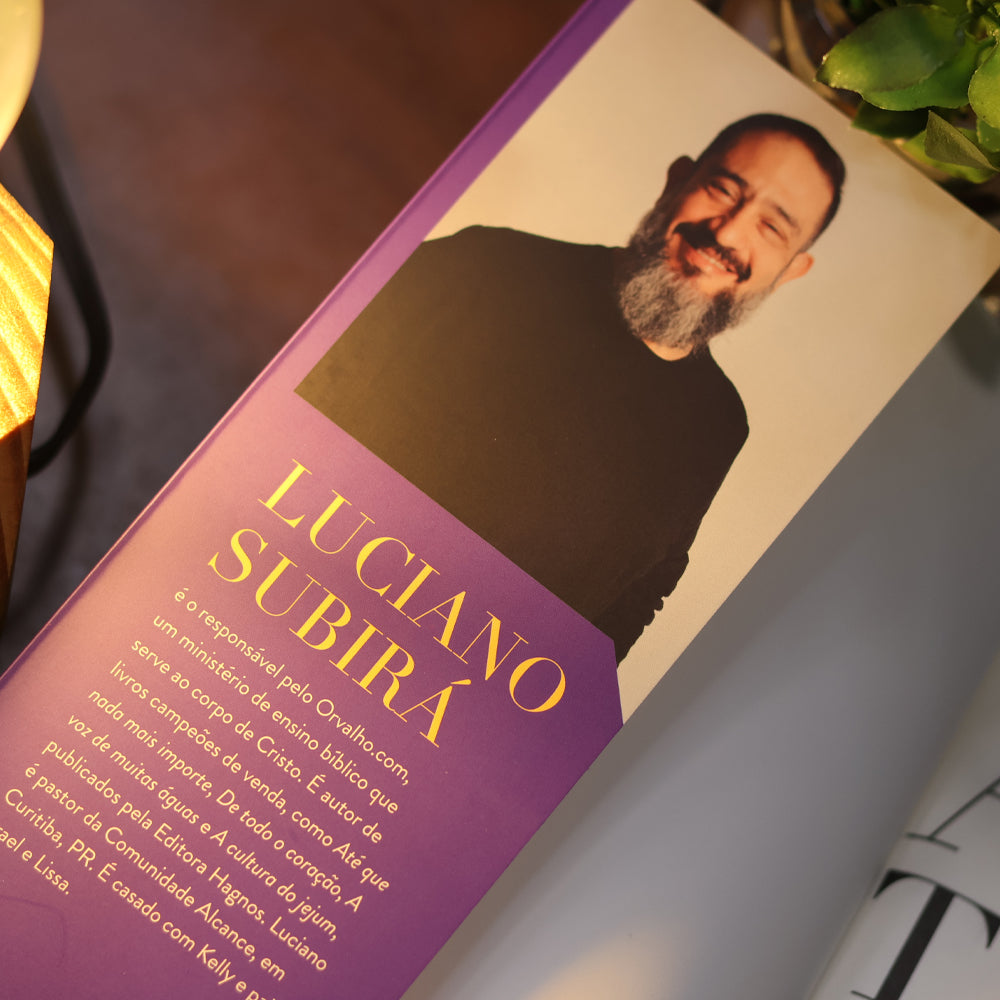 Capa de A Cultura do Jejum Parcial | Luciano Subirá — item do Kit A Cultura do Jejum + A Cultura do Jejum Parcial | Luciano Subirá + O Poder Secreto da Oração e do Jejum | Mahesh Chavda · foto 4