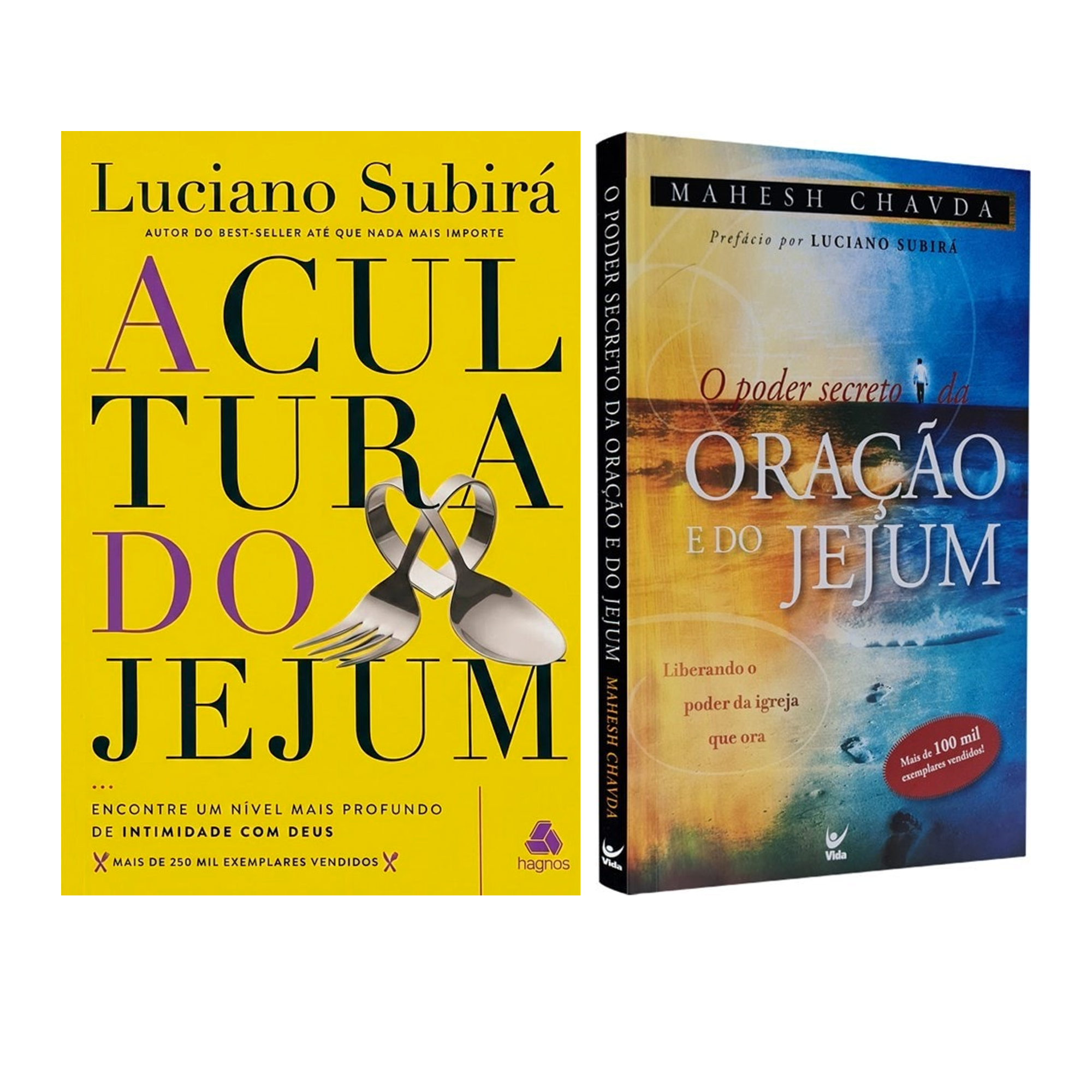 Kit A Cultura do Jejum | Luciano Subirá + O Poder Secreto da Oração e do Jejum | Mahesh Chavda