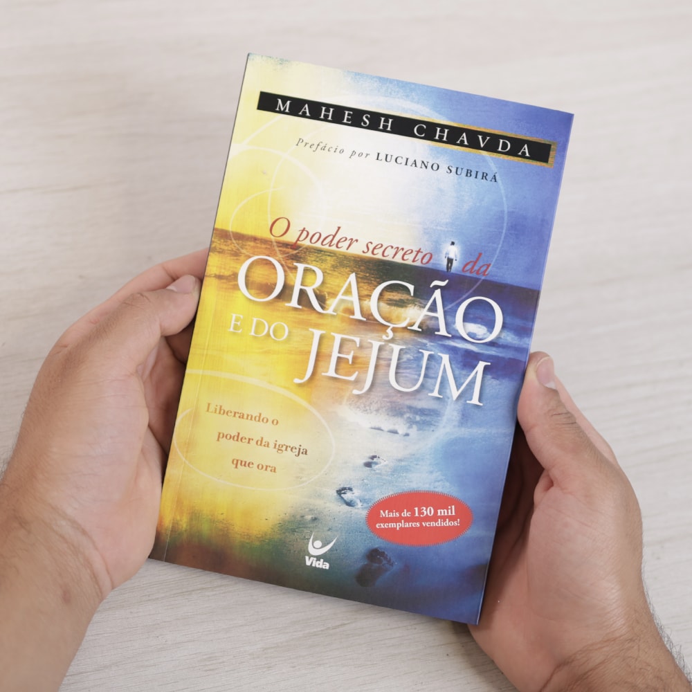 Capa de O Poder Secreto da Oração e do Jejum | Mahesh Chavda — item do Kit A Cultura do Jejum | Luciano Subirá + O Poder Secreto da Oração e do Jejum | Mahesh Chavda · foto 2