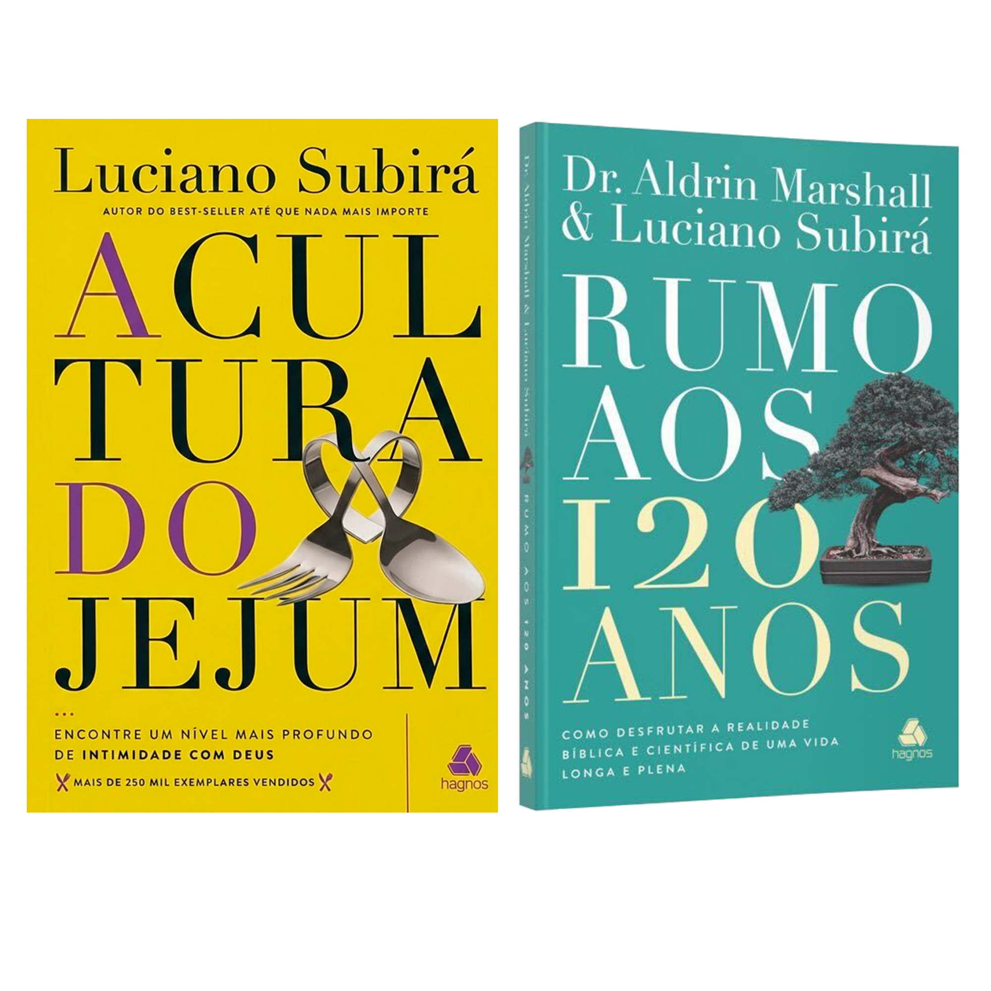 Kit A Cultura do Jejum | Luciano Subirá + Rumo Aos 120 Anos | Dr. Aldrian Marshal e Luciano Subirá