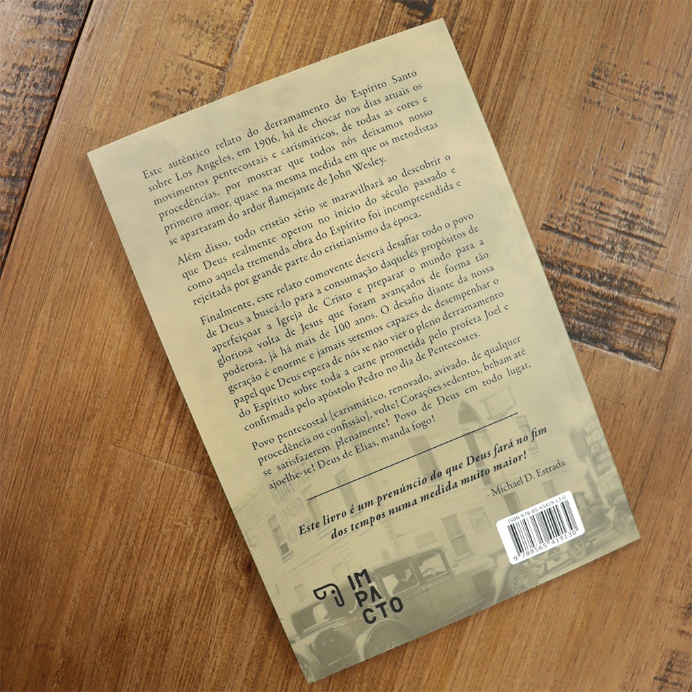 Capa de A História do Avivamento Azusa | Frank Bartleman — item do Kit A História do Avivamento Azusa | Frank Bartleman + Histórias Inéditas de Azusa | Tommy Welchel e Michelle P. Griffith · foto 11