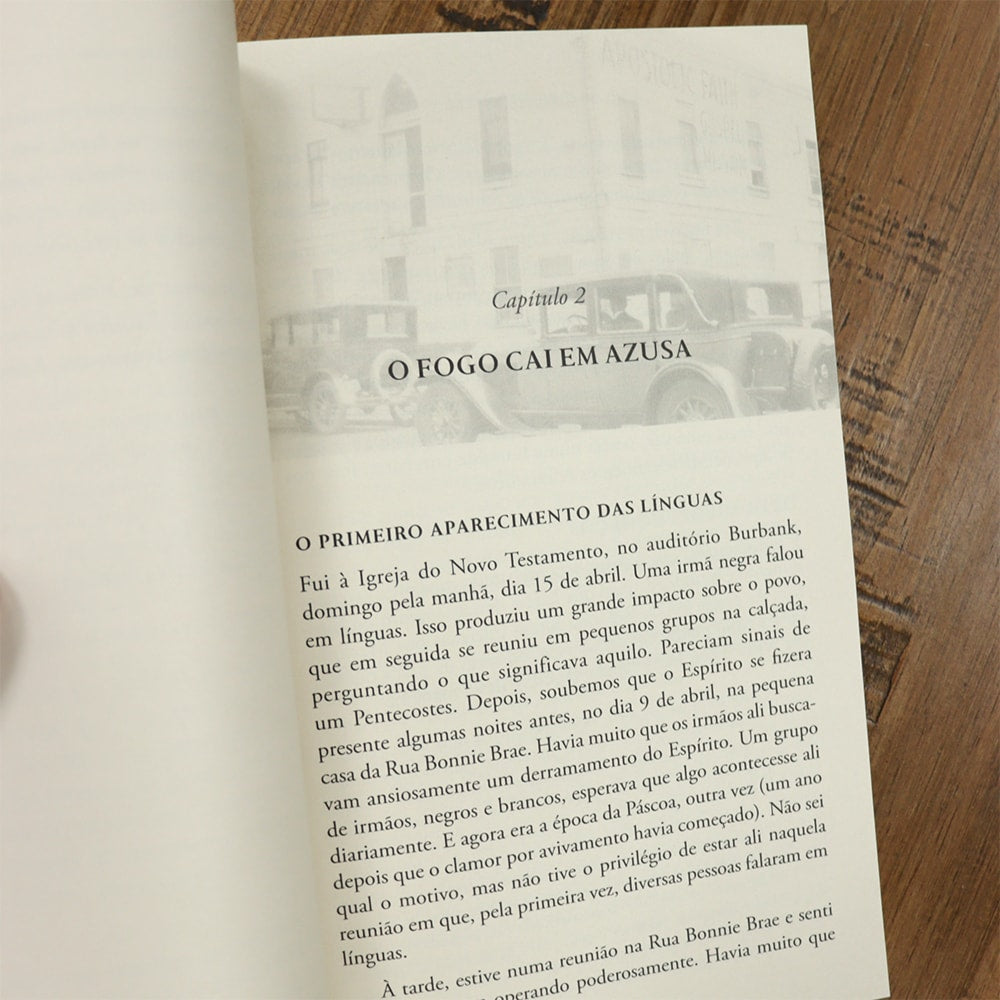 Capa de A História do Avivamento Azusa | Frank Bartleman — item do Kit A História do Avivamento Azusa | Frank Bartleman + O Avivamento do País de Gales | Nancy L. DeMoss e Maurice Smith · foto 6