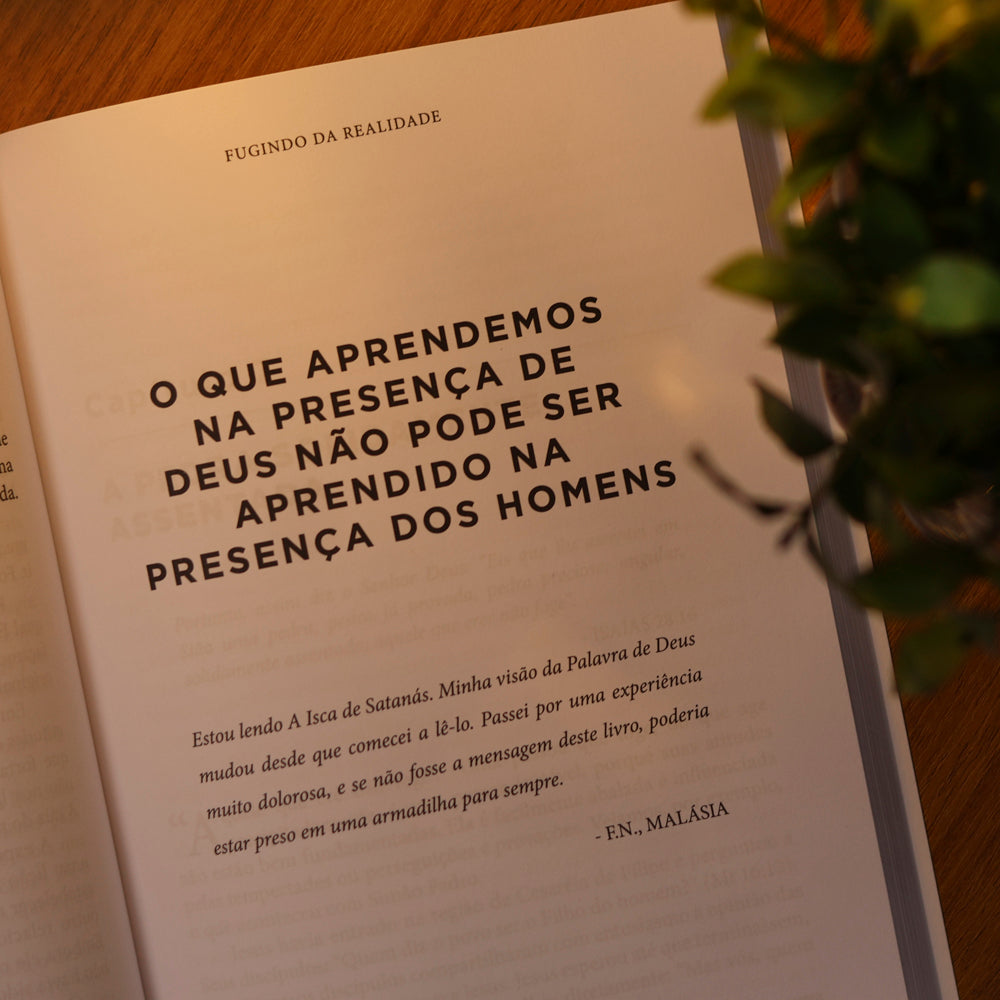 Capa de A Isca de Satanás | John Bevere — item do Kit A Isca de Satanás | John Bevere + O Peregrino | John Bunyan · foto 6