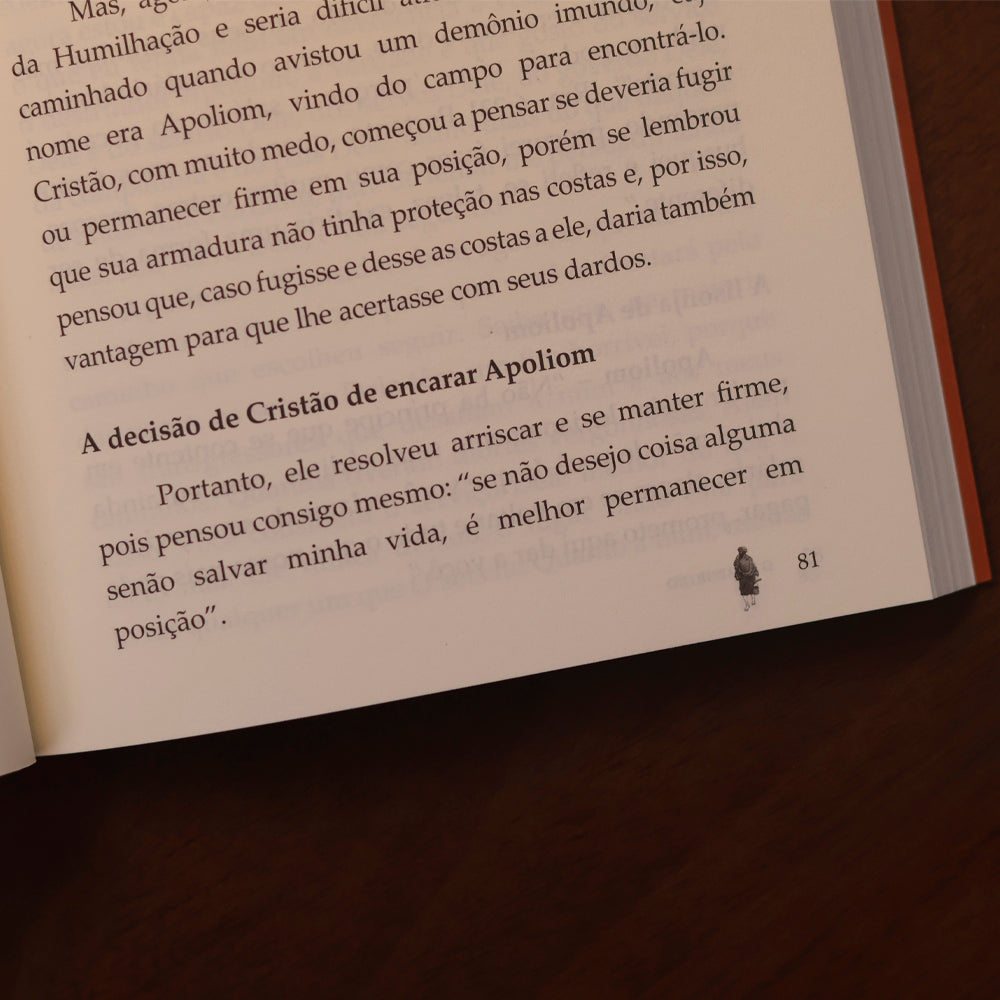 Capa de O Peregrino | Clássicos da Literatura | John Bunyan — item do Kit A Isca de Satanás | John Bevere + O Peregrino | John Bunyan · foto 8
