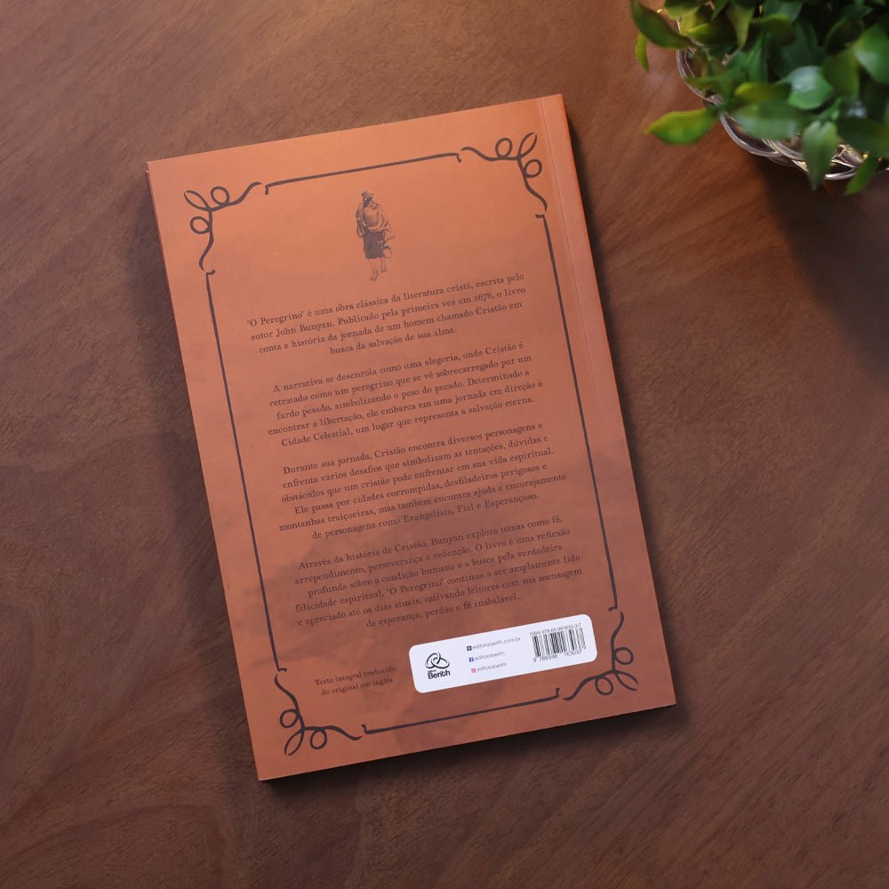 Capa de O Peregrino | Clássicos da Literatura | John Bunyan — item do Kit A Isca de Satanás | John Bevere + O Peregrino | John Bunyan · foto 10