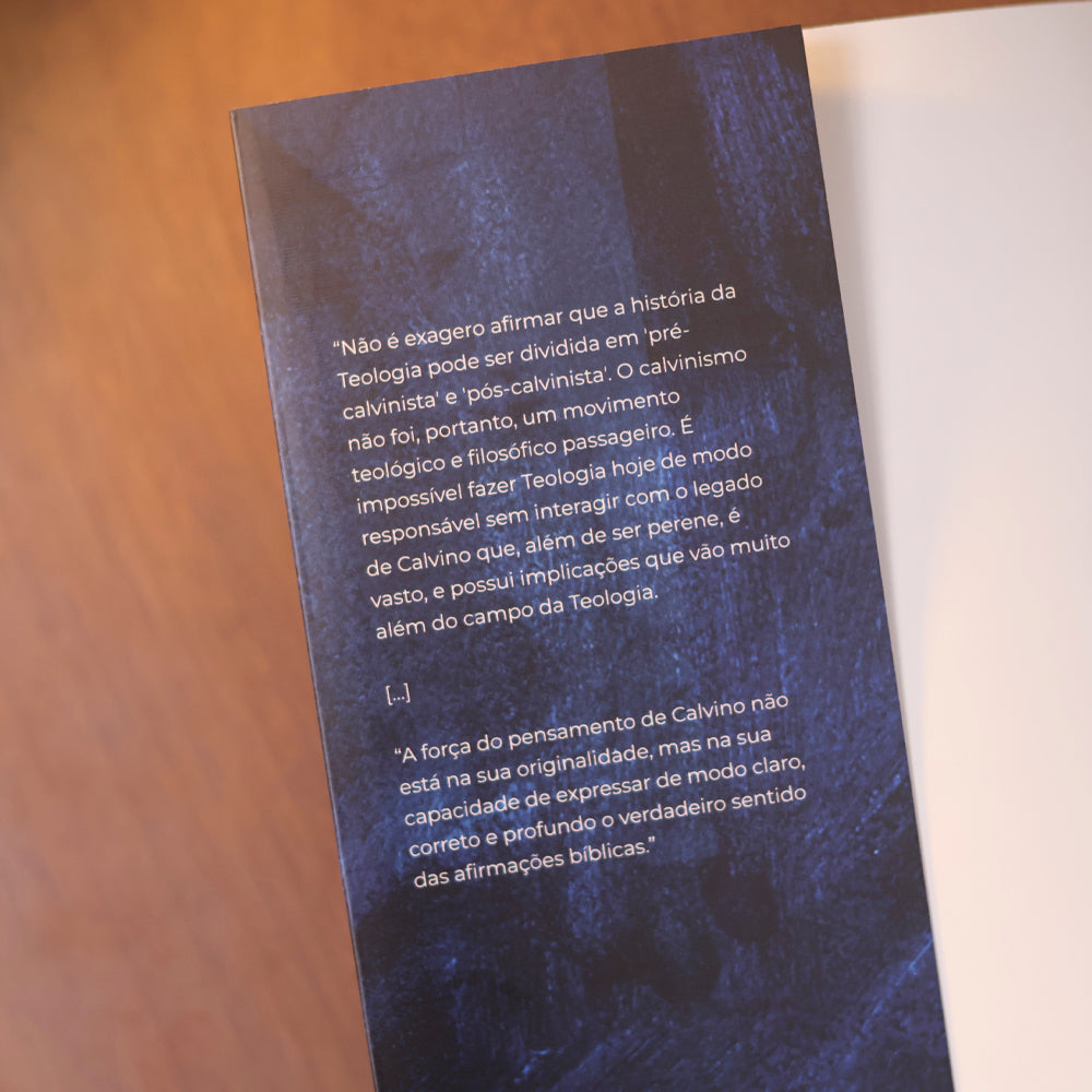 Capa de A Verdadeira Vida Cristã | Calvino | Vol. 1 — item do Kit A Verdadeira Vida Cristã | Calvino | Vol. 1 + A Verdadeira Vida Cristã | Martinho Lutero | Vol. 2 · foto 4