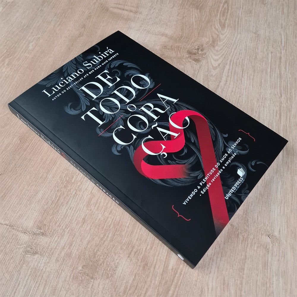 Capa de De todo o Coração | Luciano Subirá — item do Kit Até que Nada Mais Importe + A Cultura do Jejum + De Todo o Coração | Luciano Subirá · foto 2