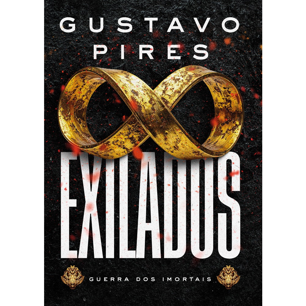 Capa de Exilados | Gustavo Pires — item do Kit Aurora | Vitória Souza + Exilados | Gustavo Pires