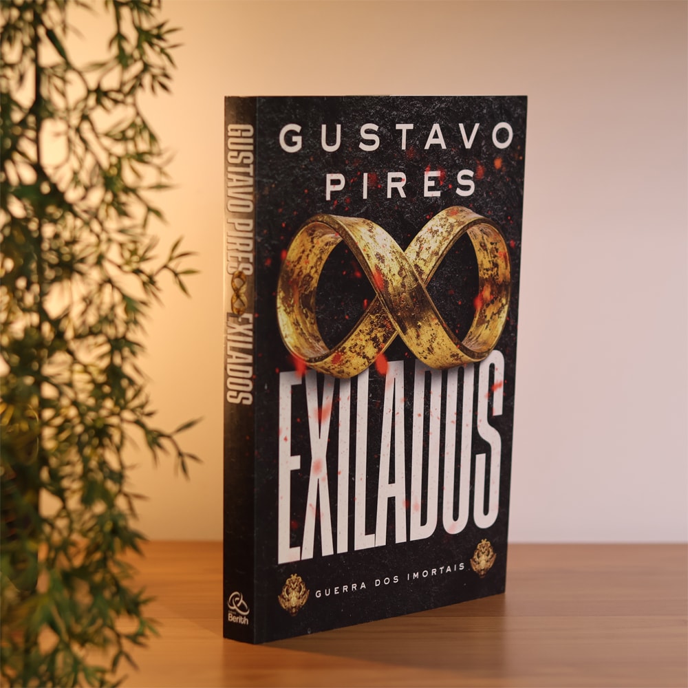 Capa de Exilados | Gustavo Pires — item do Kit Aurora | Vitória Souza + Exilados | Gustavo Pires · foto 2