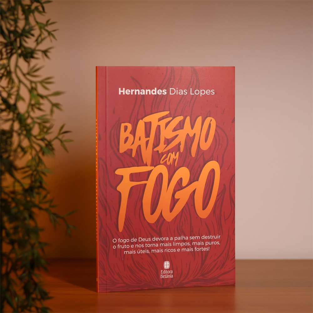 Capa de Batismo com Fogo | Hernandes Dias Lopes — item do Kit Batismo com Fogo + Avivamento Urgente | Hernandes Dias Lopes · foto 2