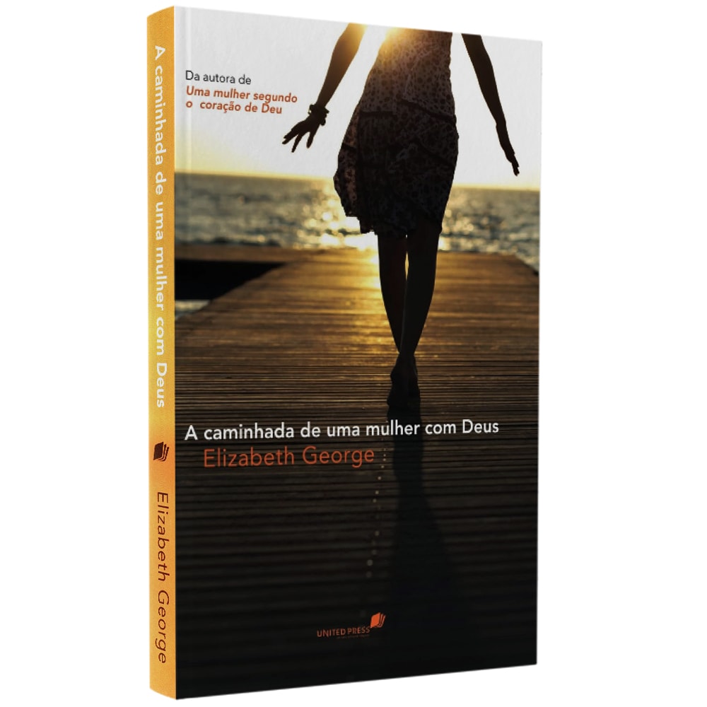 Capa de A Caminhada de uma Mulher com Deus | Elizabeth George — item do Kit Bela aos Olhos de Deus + A Caminhada de uma Mulher com Deus 3un + Uma Mulher que Reflete o Coração de Jesus + Uma Mulher Segundo o Coração de Deus | Elizabeth George