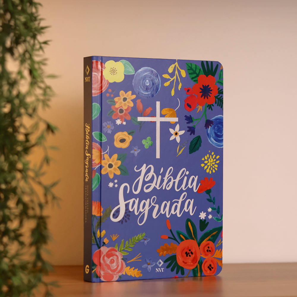 Capa de Bíblia Céu Azul | NVT | Letra Normal | Capa Dura — item do Kit Bíblia Anote Espiral Céu Azul | NVI + Bíblia Céu Azul | NVT | Capa Dura | Letra Normal · foto 2