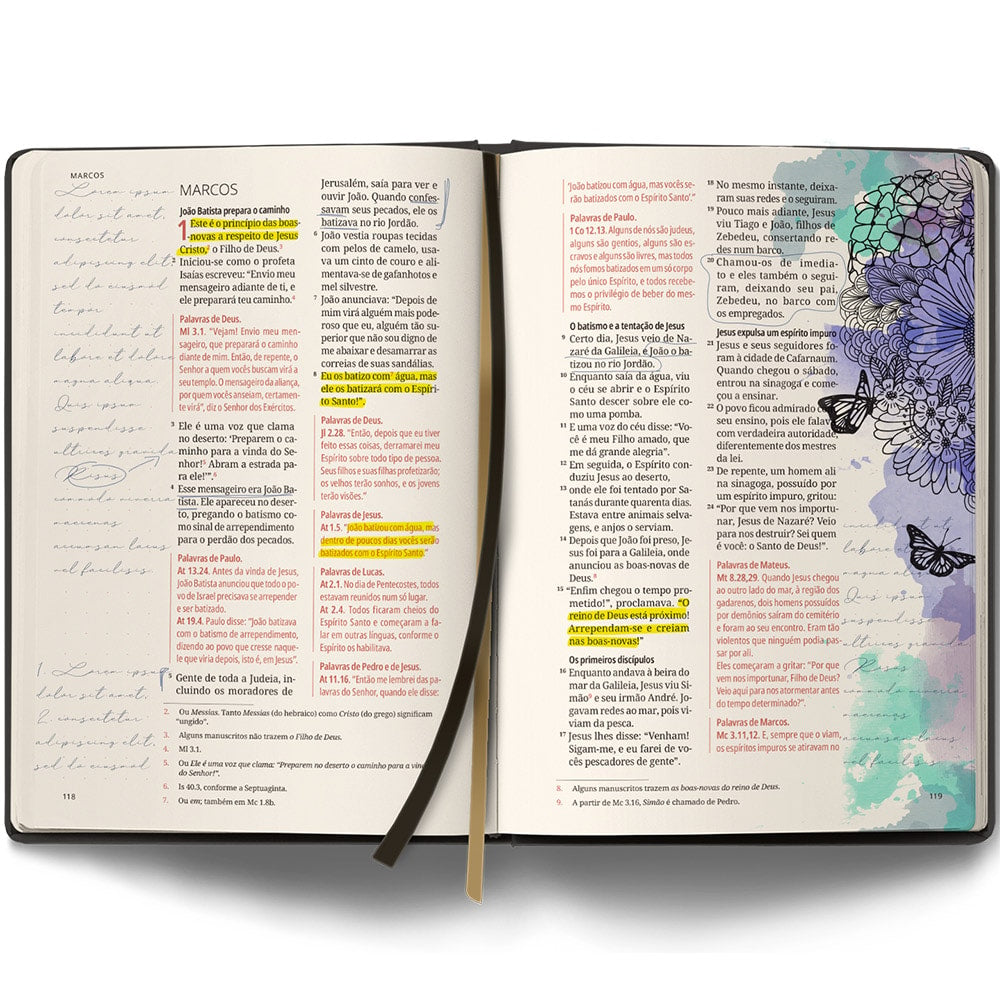 Capa de Bíblia Contexto | Evangelho e Atos | NVT | Capa Dura | Leão — item do Kit Bíblia Contexto Salmos e Provérbios + Bíblia Contexto Evangelho e Atos | NVT | Capa Dura | Leão · foto 2