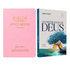 Kit Bíblia De Estudo Joyce Meyer | NVI | Letra Grande | Capa Rosa + Devocional As Promessas de Deus | Carlito Paes