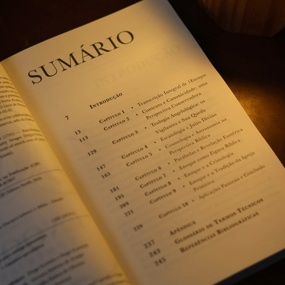 Capa de O Livro de Enoque | Comentado — item do Kit Bíblia de Estudo King James 1611 | KJA 400 Anos | Full Collor | Capa Dura + O Livro de Enoque | Comentado · foto 6