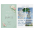 Kit Bíblia de Estudo King James 1611 | KJA 400 Anos | Full Collor | Capa Dura Verde Floral + A Força de Uma Mulher | Lauren Crews