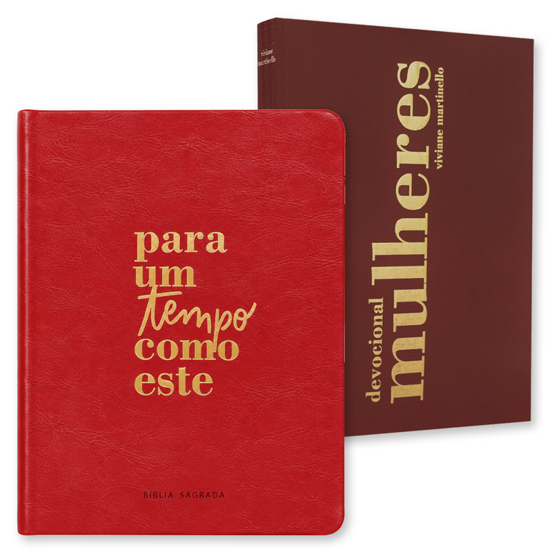Kit Bíblia Mulheres NVT Espaço Para Anotações + Devocional Mulheres 365 Dias | Viviane Martinello
